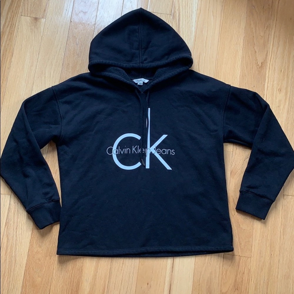 Calvin Klein Black Hoodie Size Large